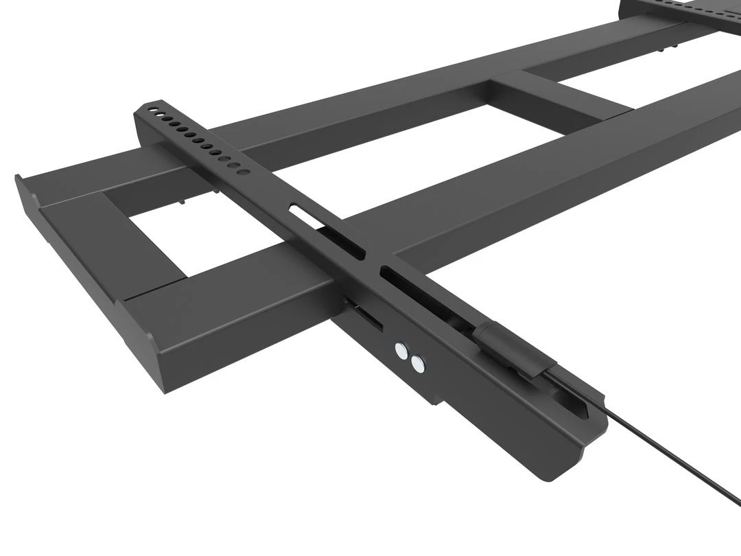 Laikiklis Multibrackets Daugiafunkciniai laikikliai MB UNIVERSAL SWING ARM 180 DEGREES LARGE Juodas