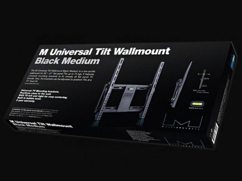 Laikiklis Multibrackets Daugialaikiai laikikliai MB TILT WALLMOUNT M 75KG MAX.VESA 400 BL