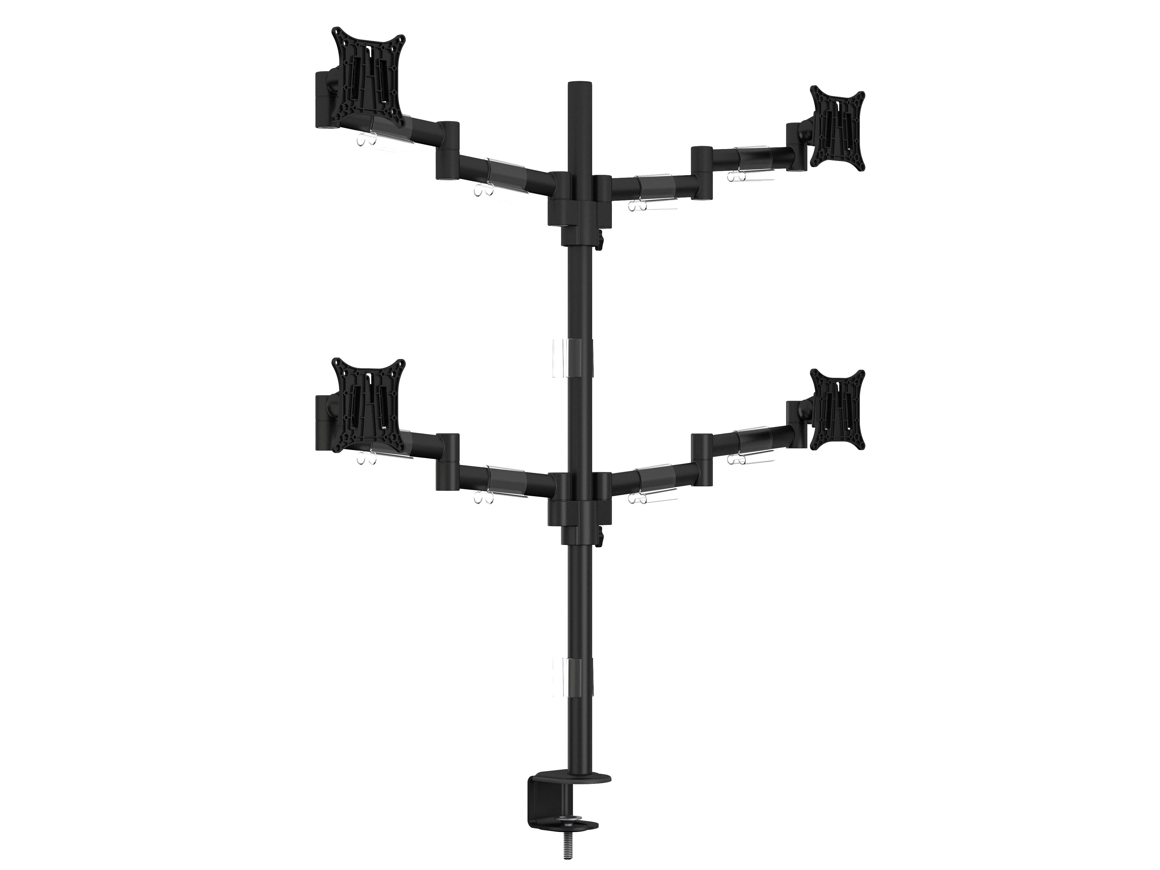 Laikiklis Multibrackets MB VESA DESKMOUNT OFFICELINE QUAD Juodas