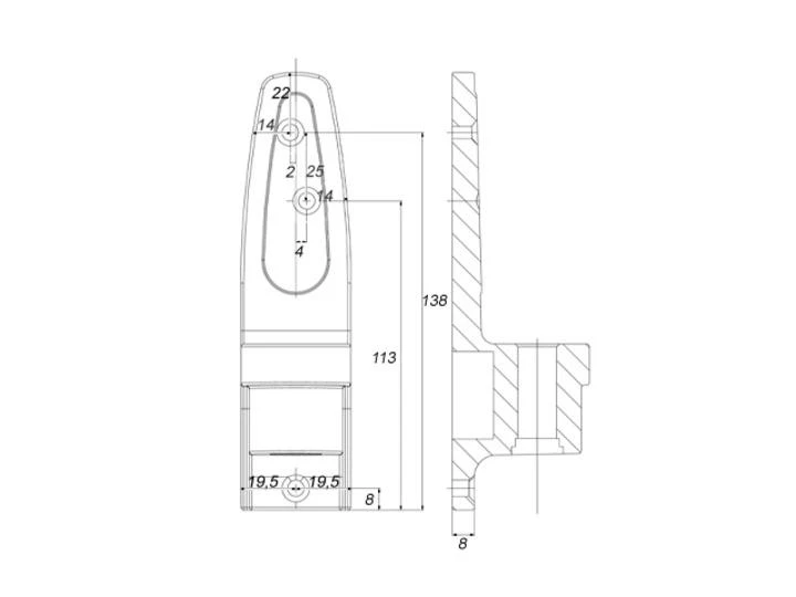 Laikiklis Multibrackets Daugiafunkciniai laikikliai MB FLEXARM 360 III 25KG VESA 75-200 SLVR