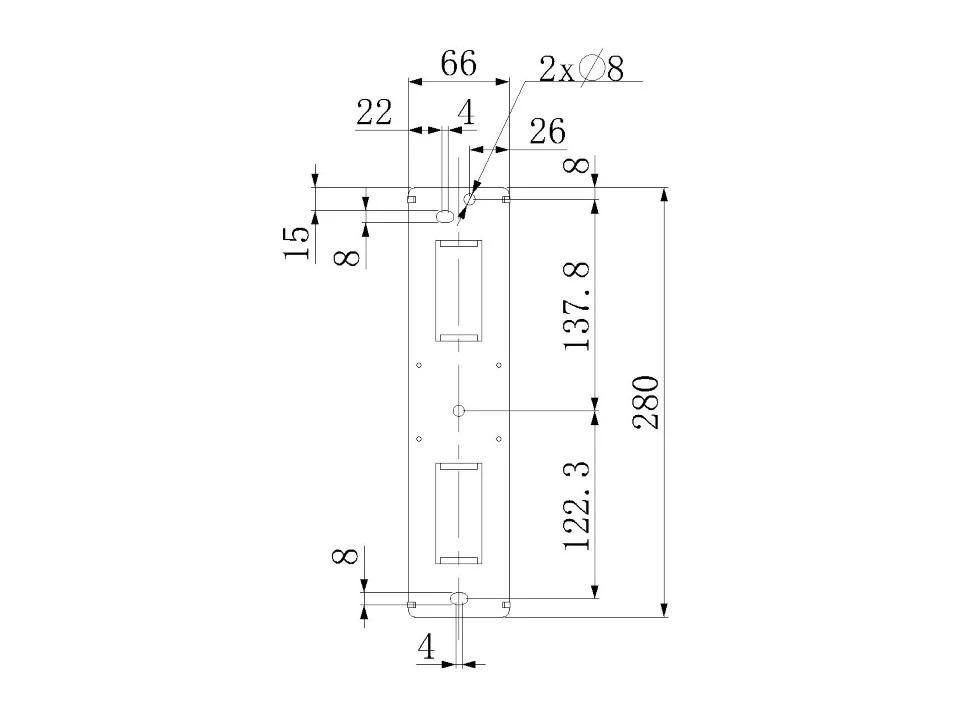 Laikiklis Multibrackets Daugiafunkciniai laikikliai MB FLEXARM THIN 30KG MAX.600X400 BL