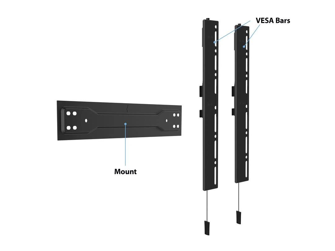 Multibrackets Daugiafunkciniai laikikliai MB VESA sieninis laikiklis SUPER SLIM FIXED 400 MAX