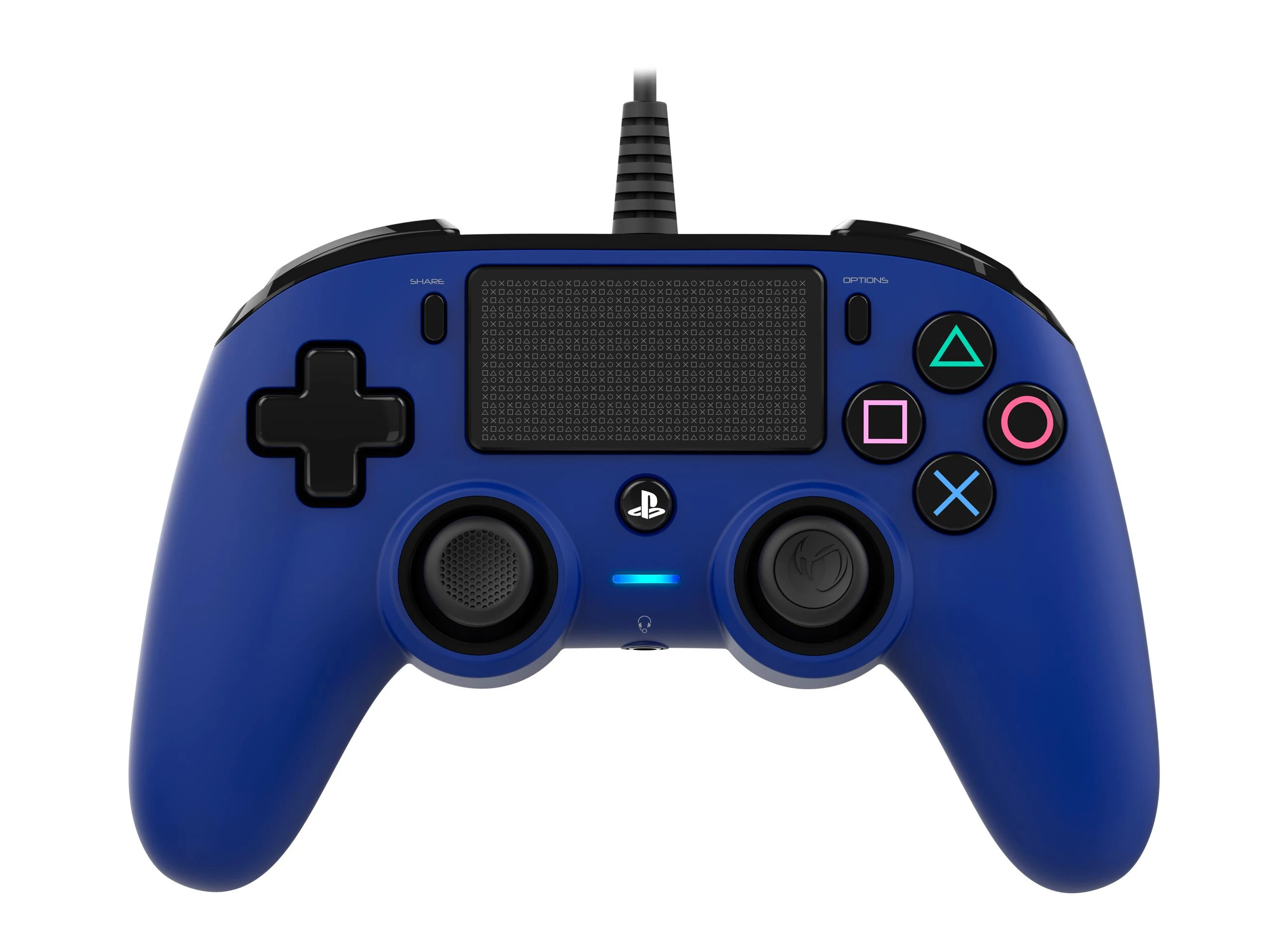 NACON PS4OFCPADBLUE žaidimų valdiklis Žaidimų pultelis PlayStation 4 Mėlyna