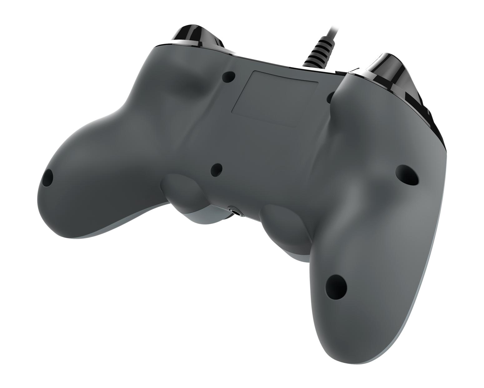 NACON PS4OFCPADGREY žaidimų valdiklis Žaidimų pultelis PlayStation 4 Analoginis / skaitmeninis Pilka