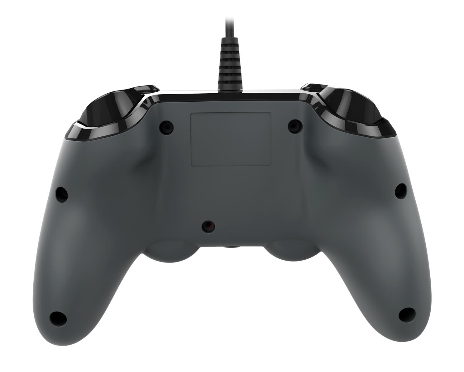 NACON PS4OFCPADGREY žaidimų valdiklis Žaidimų pultelis PlayStation 4 Analoginis / skaitmeninis Pilka