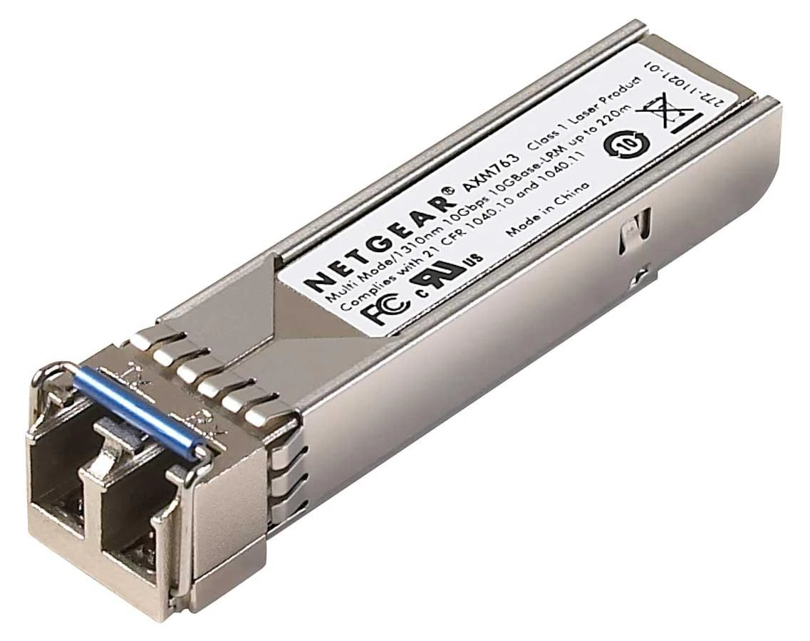 Šakotuvas NETGEAR ProSafe 10GBase-LRM SFP+ LC GBIC modulis, skirtas GSM73xxS / GSM72xxPS jungikliams ir AX743 moduliams