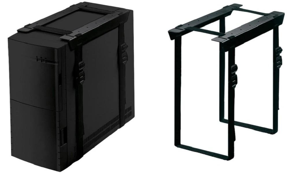 Neomounts by Newstar CPU Holder (PC aukštis: 3-60 cm / plotis PC: 8-70 cm) - Juodas