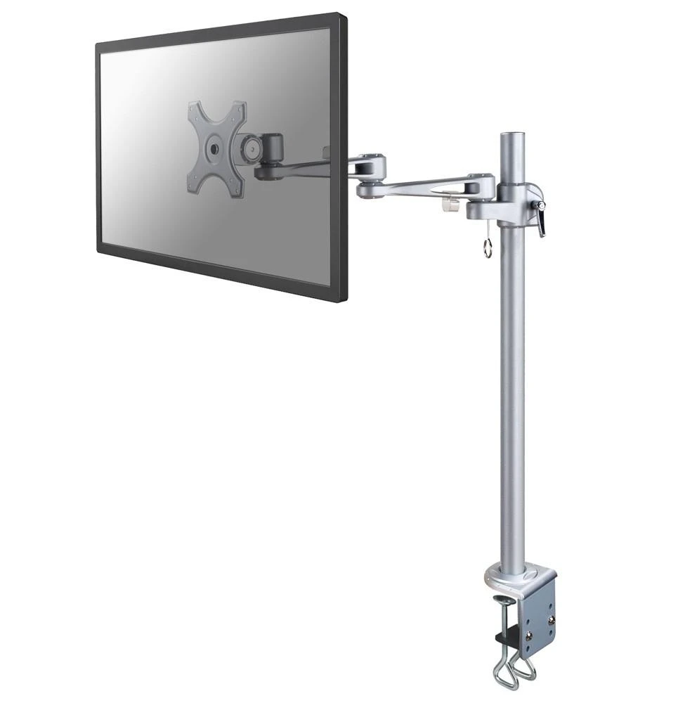 Neomounts Newstar FPMA-D935POLE70 monitoriaus laikiklis arba stovas 76,2 cm (30") Gnybtas Sidabras