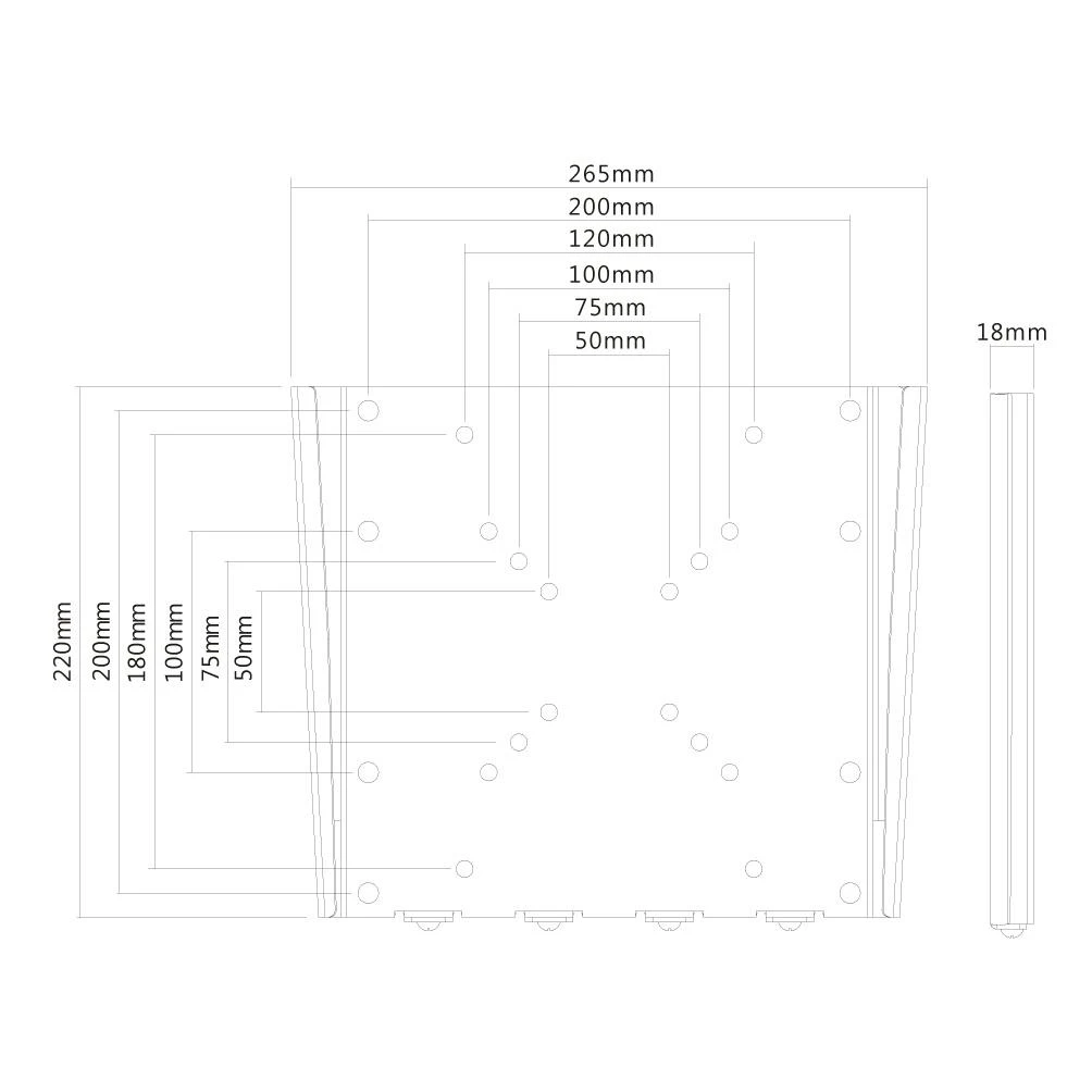 Neomounts Newstar FPMA-W110 televizoriaus laikiklis 101,6 cm (40") Sidabras