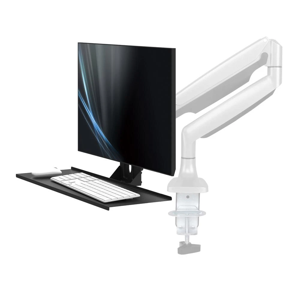 Klaviatūra Neomounts „NewStar“ klaviatūros ir pelės laikiklis (plotis: 65 cm) VESA 75x75, c:Juodas