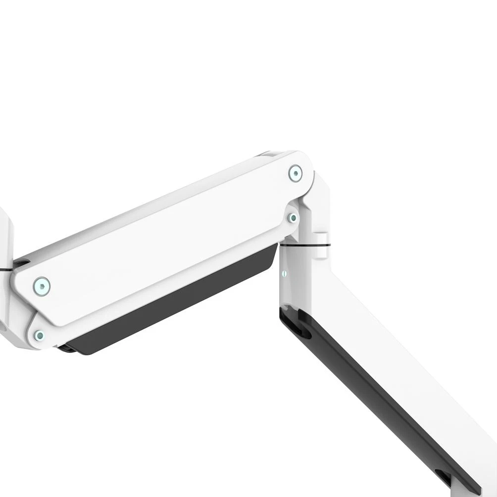Newstar NM-D775DX3WHITE monitoriaus laikiklis arba stovas 61 cm (24") Gnybtas / varžtai Balta