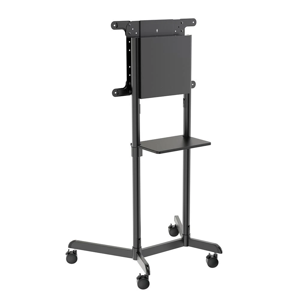 Laikiklis „Neomounts NEWSTAR“ MOBILUSIS PLOKŠČIAEKRANIO GRINDŲ STOVAS (AUKŠTIS: 160 CM) 37–70" Juodas