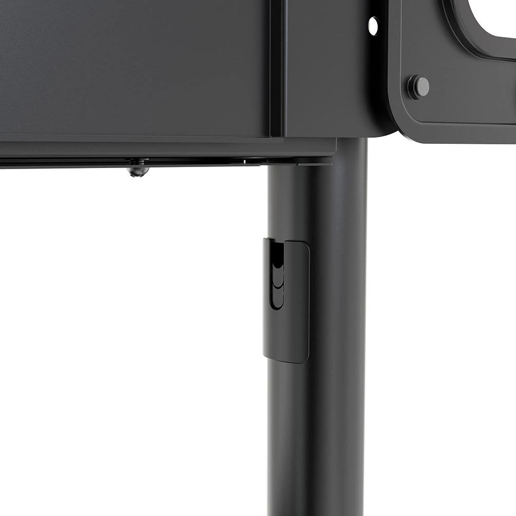Laikiklis „Neomounts NEWSTAR“ MOBILUSIS PLOKŠČIAEKRANIO GRINDŲ STOVAS (AUKŠTIS: 160 CM) 37–70" Juodas