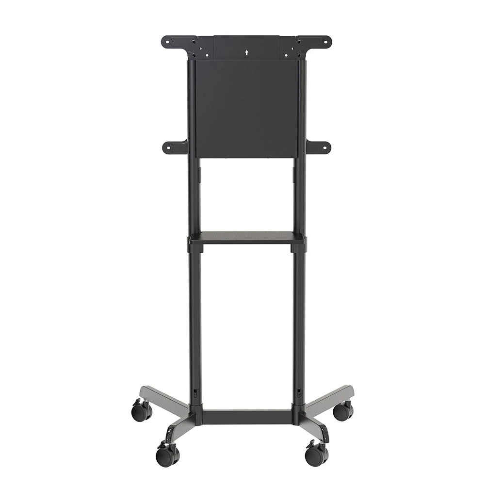 Laikiklis „Neomounts NEWSTAR“ MOBILUSIS PLOKŠČIAEKRANIO GRINDŲ STOVAS (AUKŠTIS: 160 CM) 37–70" Juodas