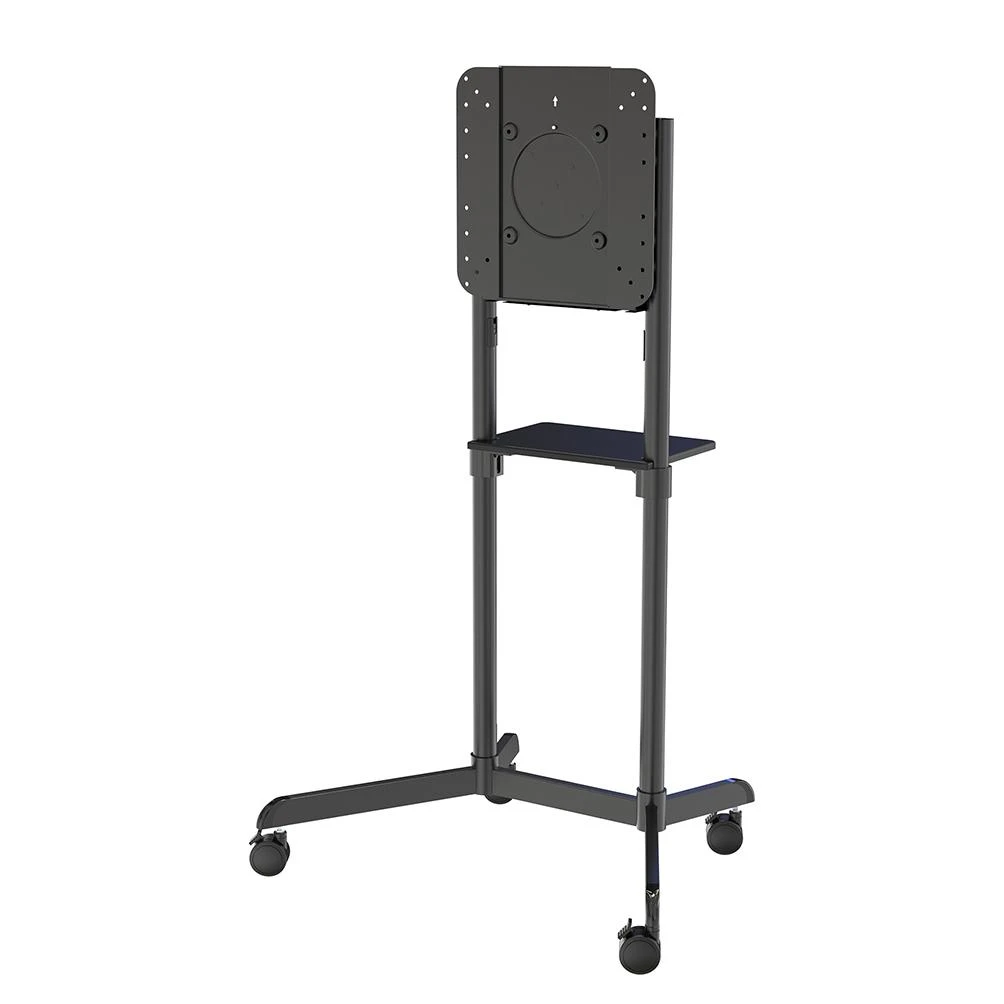 Laikiklis „Neomounts NEWSTAR“ MOBILUSIS PLOKŠČIAEKRANIO GRINDŲ STOVAS (AUKŠTIS: 160 CM) 37–70" Juodas