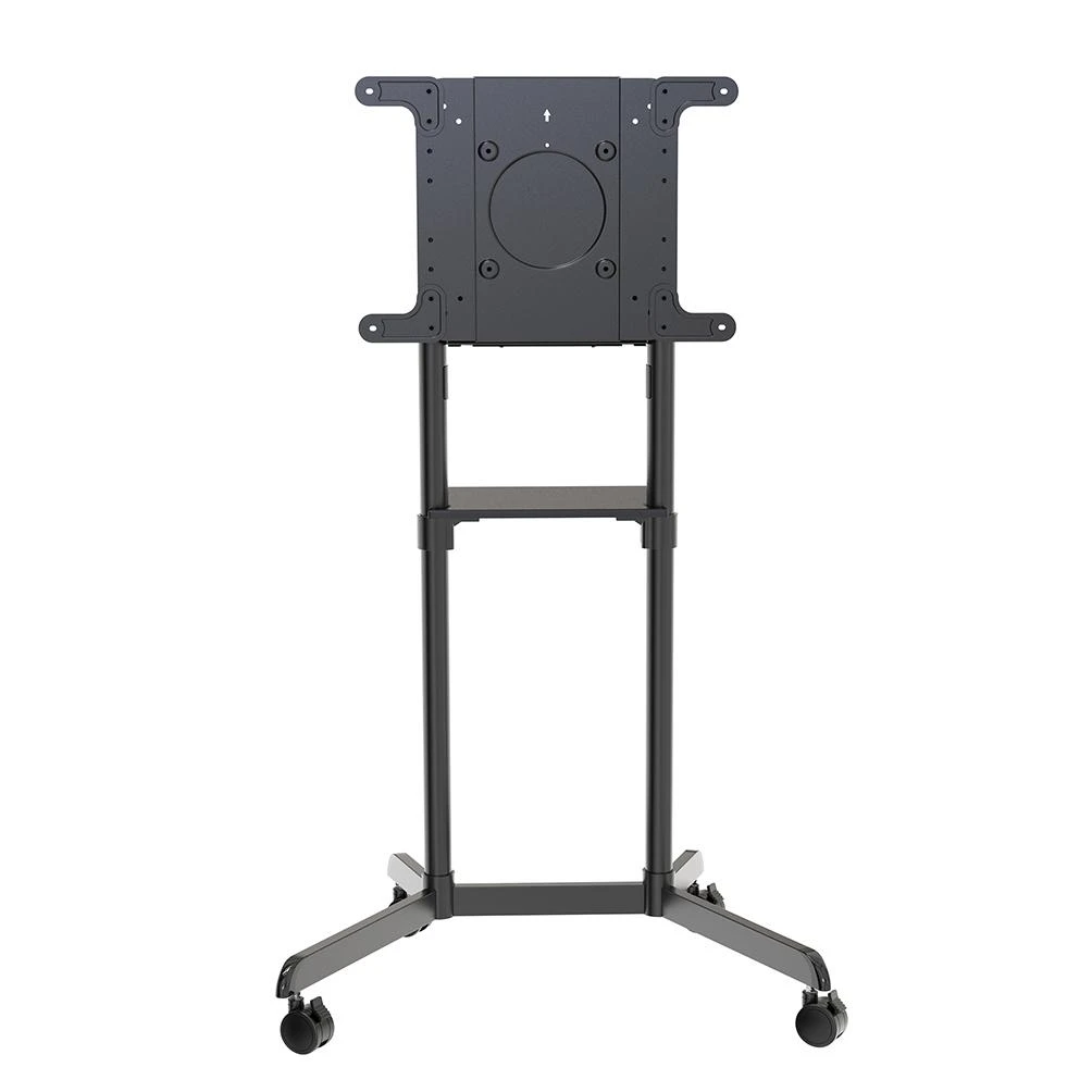 Laikiklis „Neomounts NEWSTAR“ MOBILUSIS PLOKŠČIAEKRANIO GRINDŲ STOVAS (AUKŠTIS: 160 CM) 37–70" Juodas