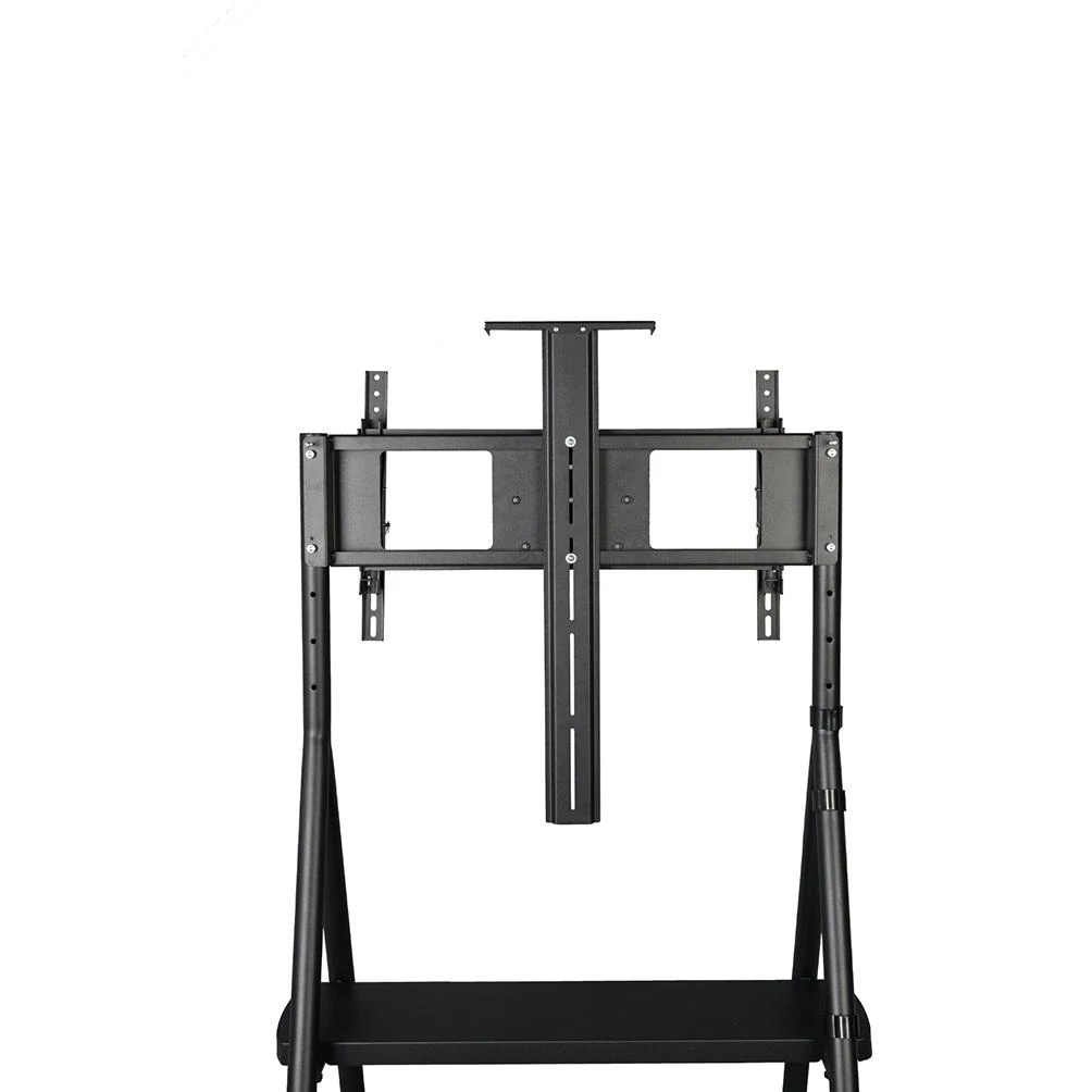 Laikiklis „Neomounts NEWSTAR“ MOBILUSIS PLOKŠČIAEKRANIO GRINDŲ STOVAS (AUKŠTIS: 110–144 CM) 32–65" Juodas