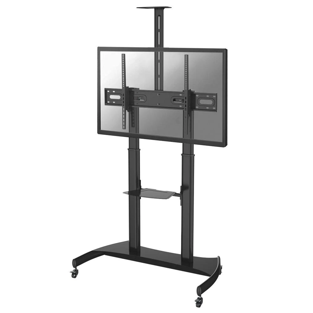 Laikiklis NeoMounts mobilus plokščiaekranis grindų stovas (aukštis: 128-160 cm), 60-100", c:Juodas