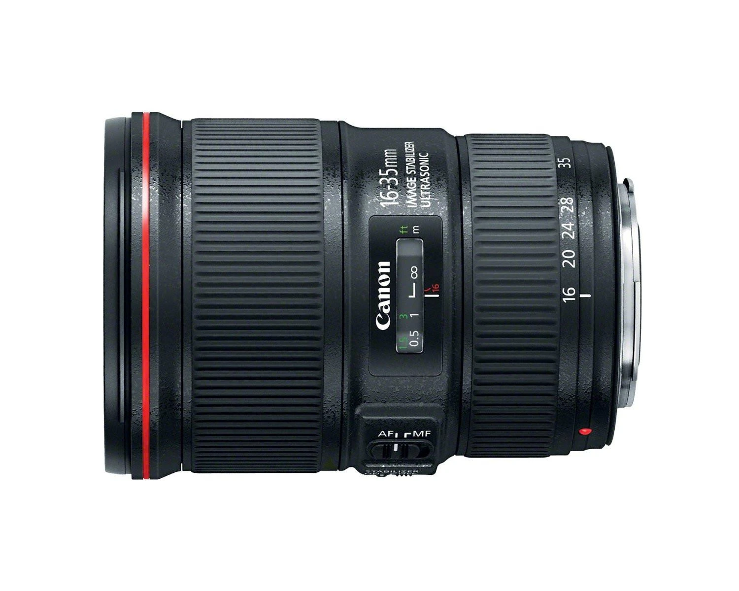 Objektyvas Canon EF 16-35mm f/4L IS USM SLR Juoda