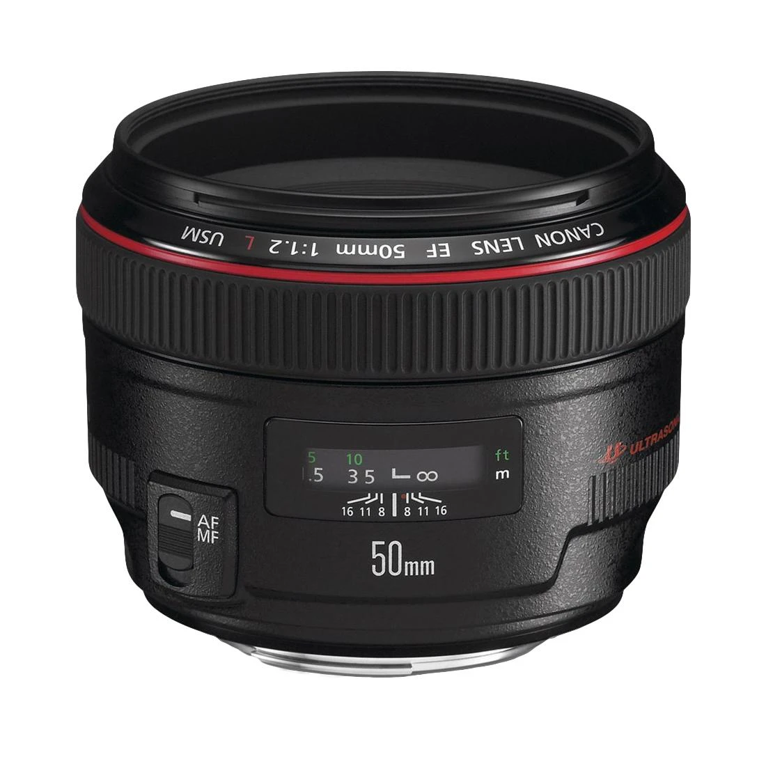 Objektyvas Canon EF 50mm f/1.2L USM SLR Juoda