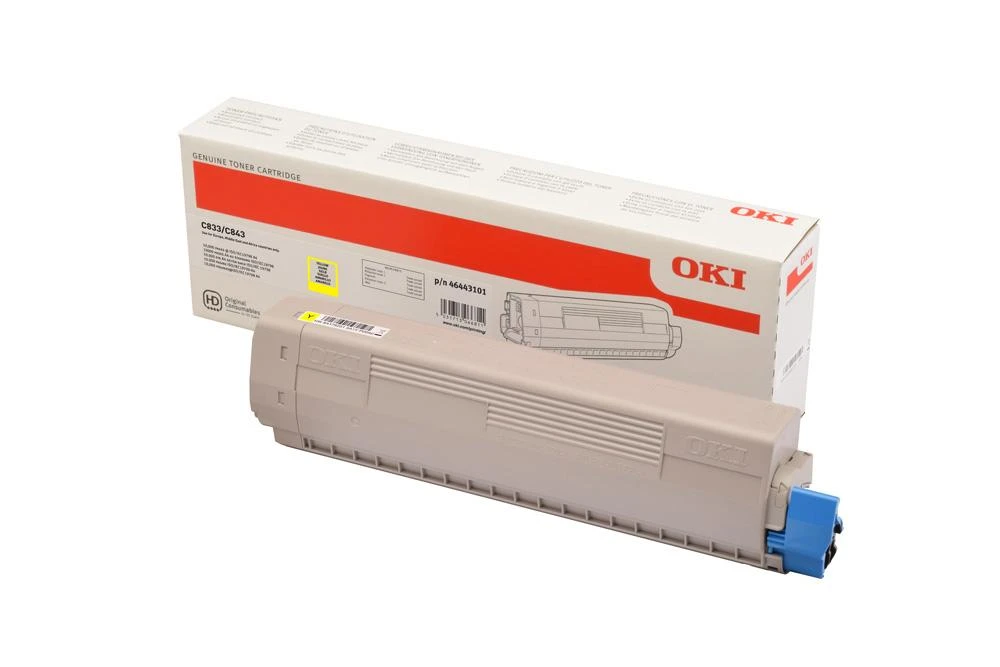 Oki (46443101), geltona kasetė