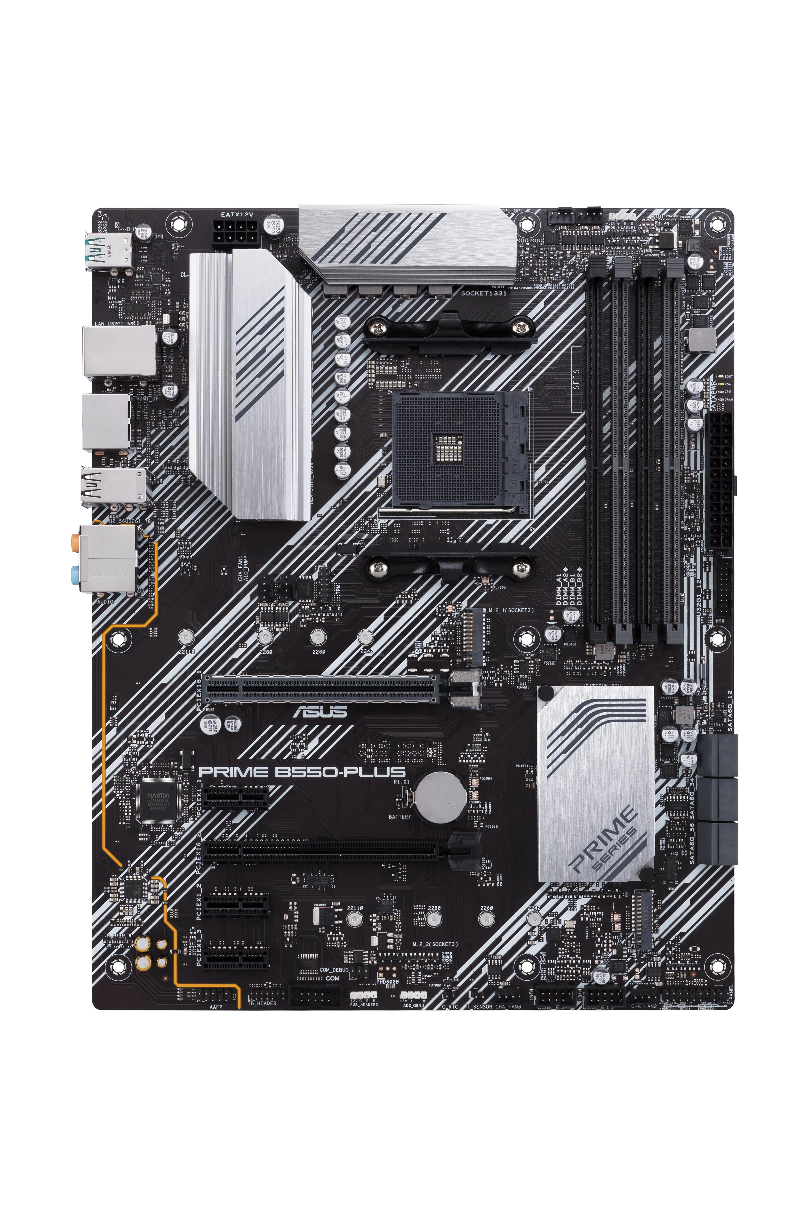 Pagrindinė plokštė ASUS PRIME B550-PLUS