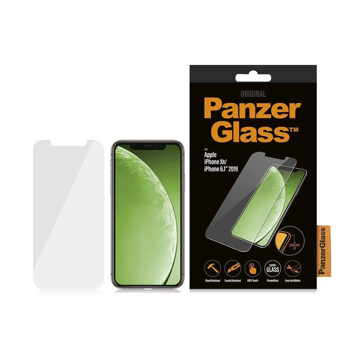 Panzer Glass PanzerGlass | Apple | iPhone XR/11 | Hibridinis stiklas | Skaidrus | Viso kadro aprėptis; Suapvalinti kraštai; 100 % prisilietimo išsaugojimas | Ekrano apsauga