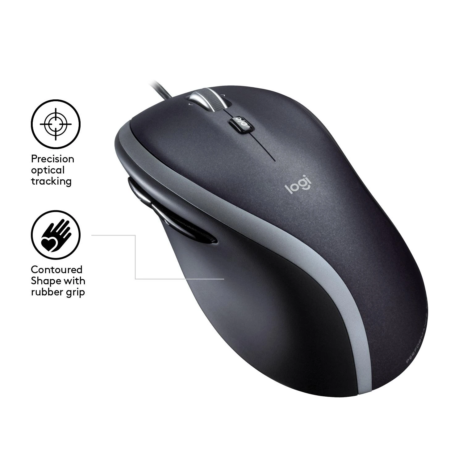 Laidinė pelė Logitech M500 juoda