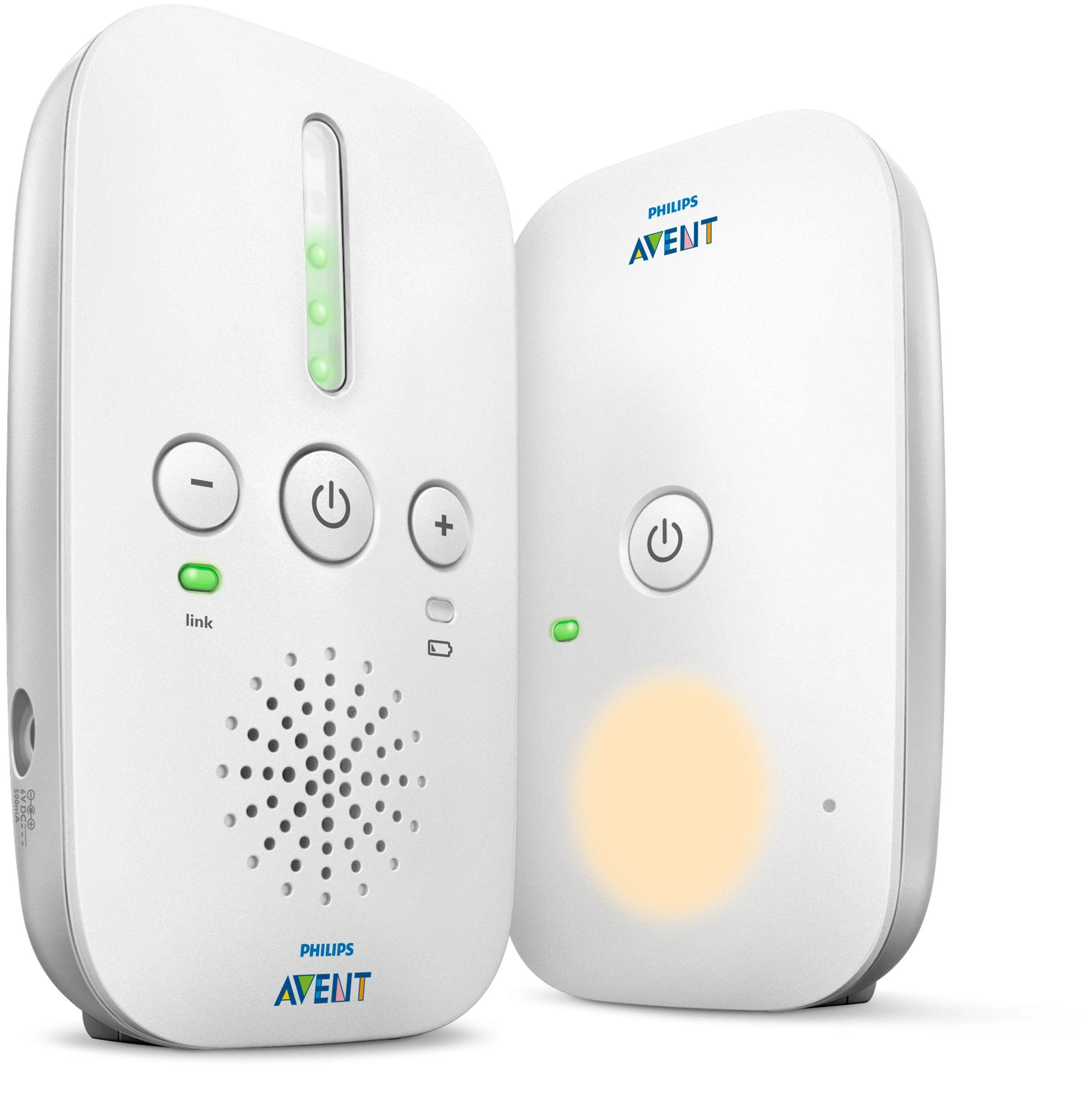 Philips AVENT Audio Monitors SCD502/26 kūdikio garso jutiklis DECT mobili auklė 120 kanalai Balta