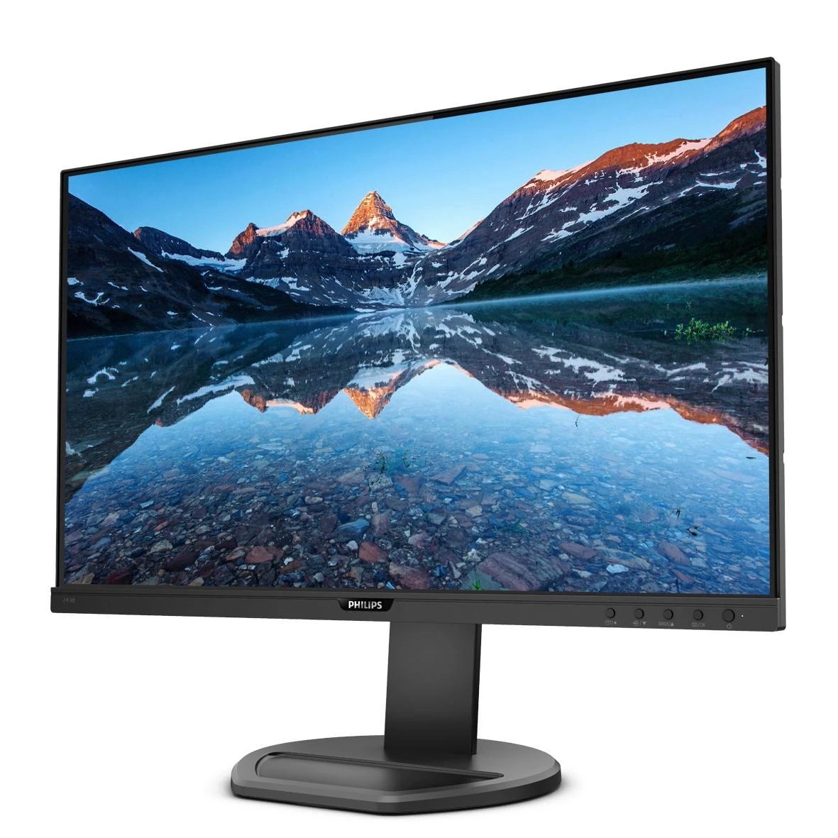 Philips B Line 243B9/00 kompiuterio monitorius 60,5 cm (23.8") 1920 x 1080 pikseliai „Full HD“ LED Juoda