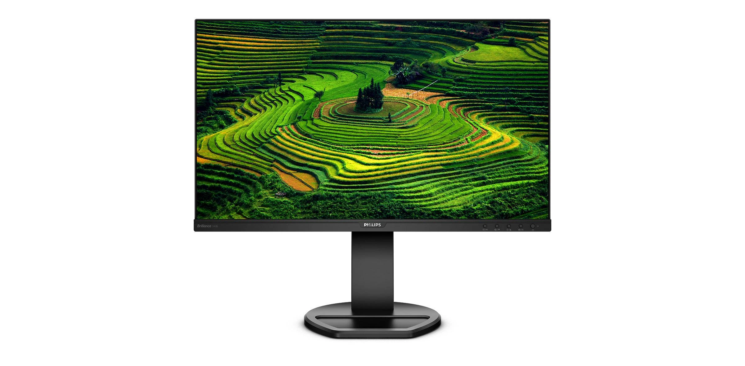 Monitorius Philips 241B8QJEB/00 23.8 ", IPS, FHD, 1920 x 1080 pikselių, 16:9, 5 ms, 250 cd/m², Juodas