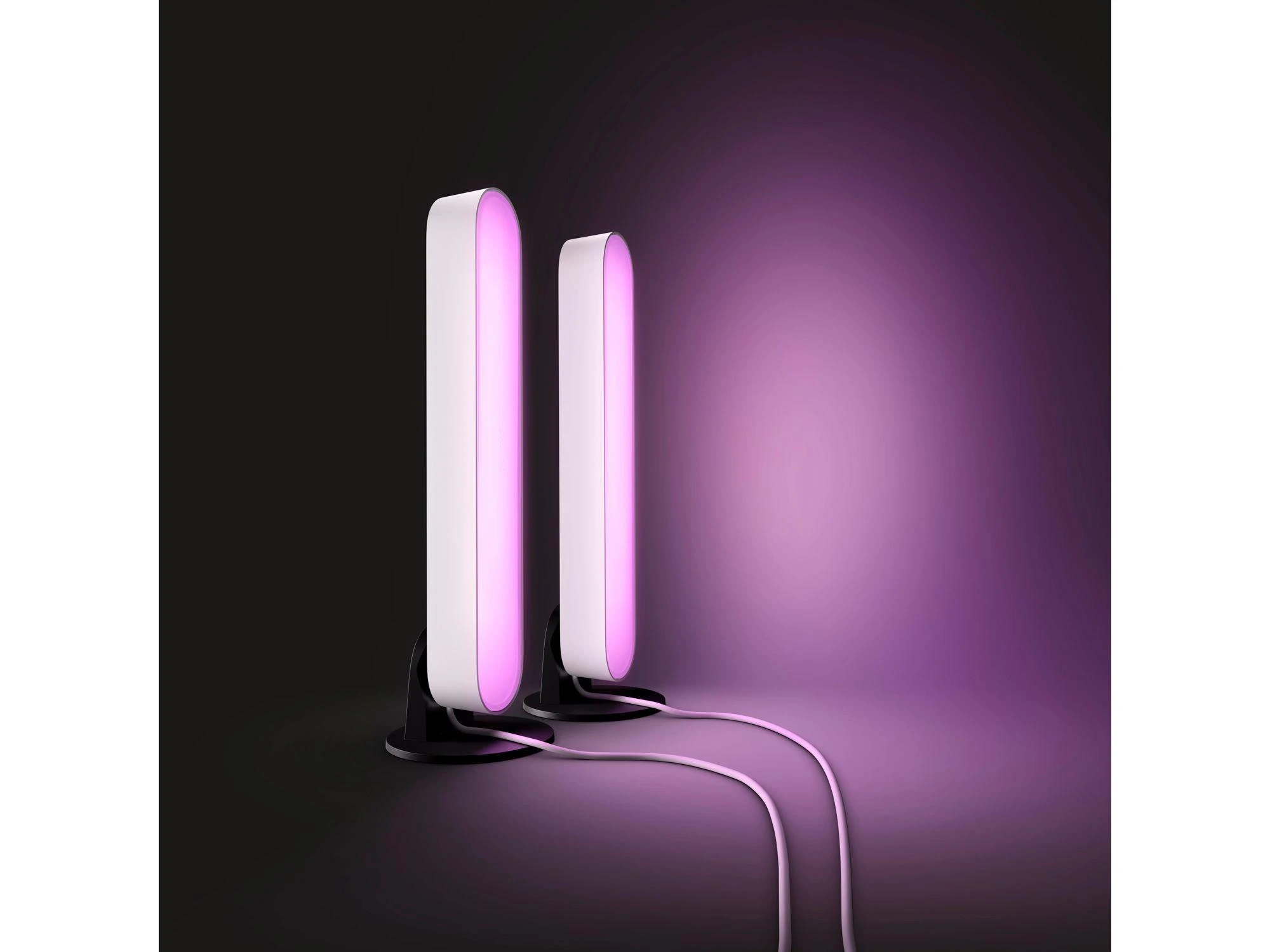 Philips Hue Dviejų šviestuvų juostų Play komplektas (Balta ir spalvota)
