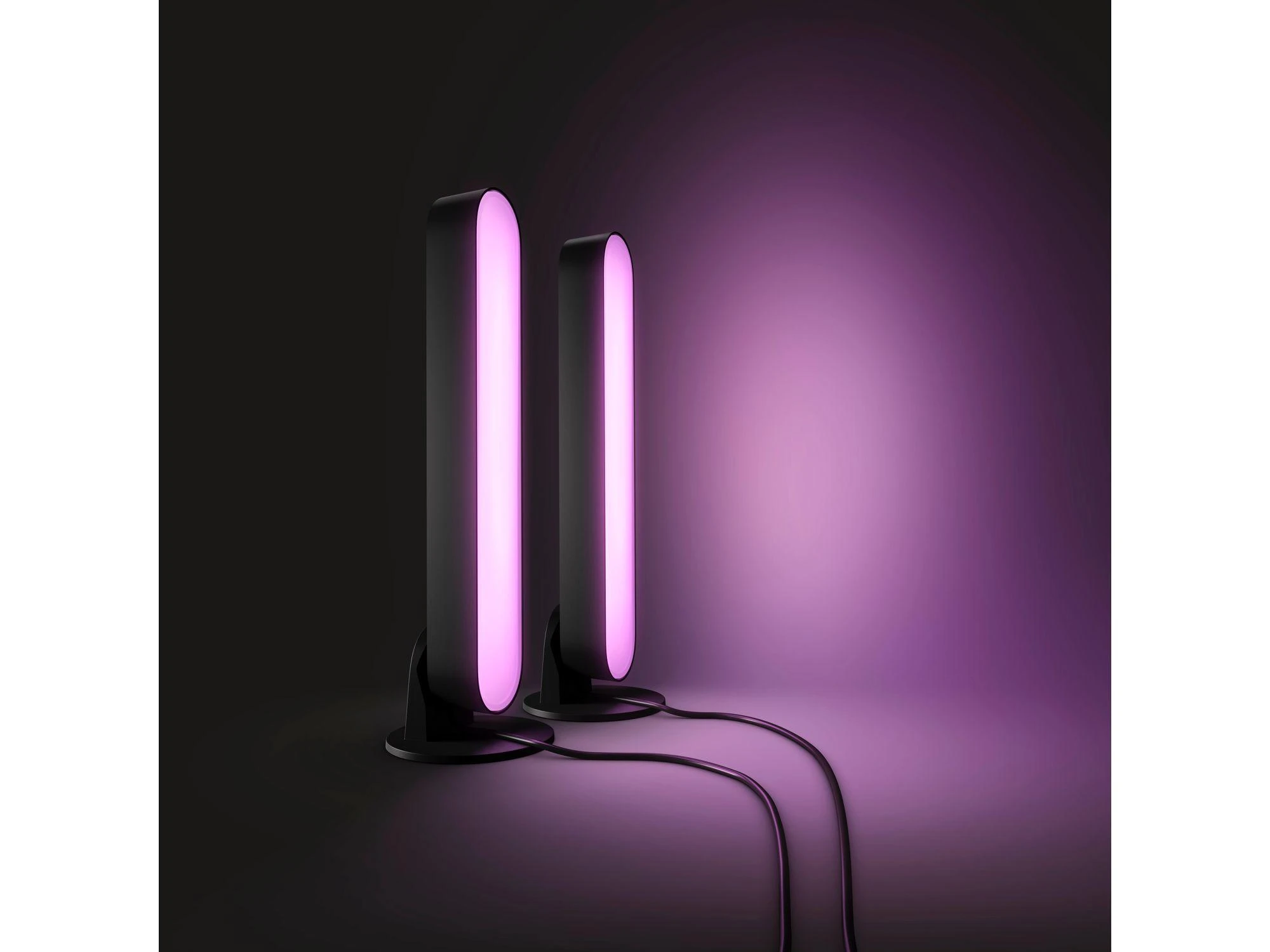 Philips Hue Dviejų šviestuvų juostų Play komplektas (Balta ir spalvota)