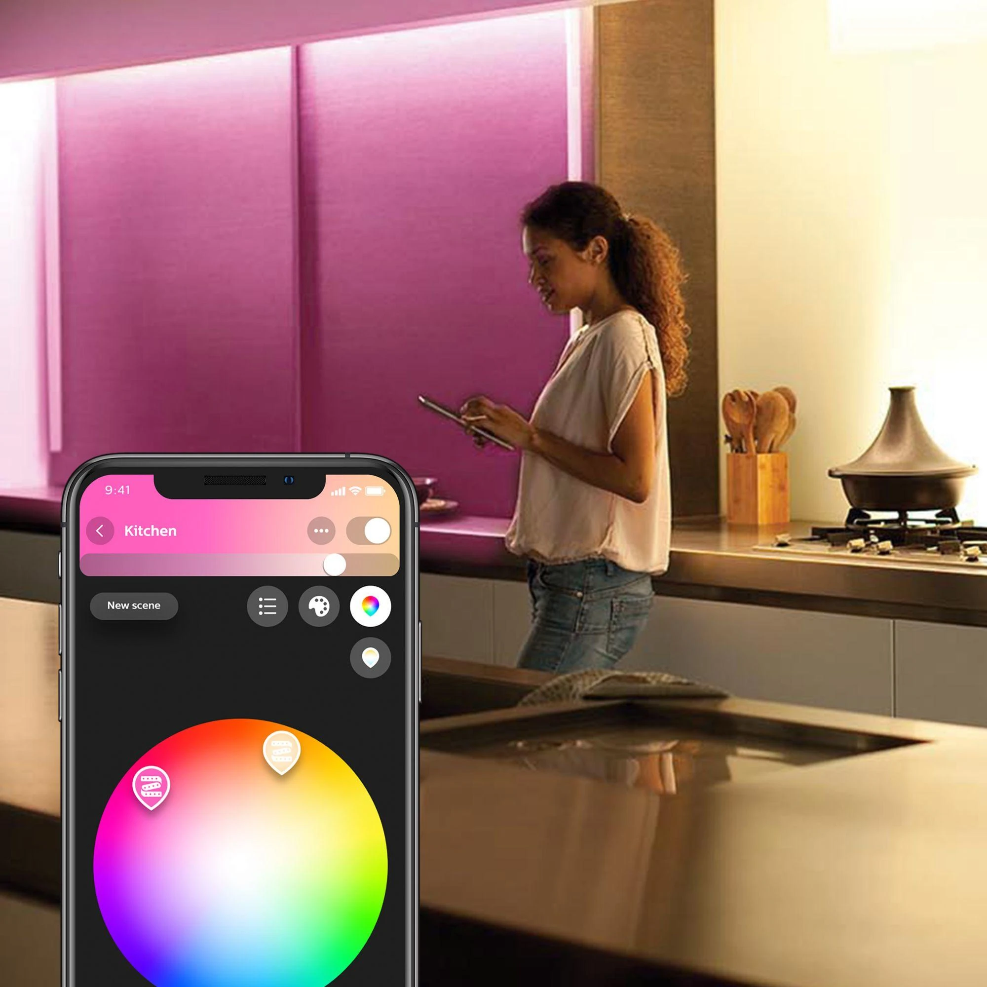 Philips Hue Lightstrip Plus Ilginamoji sekcija, 1 m
