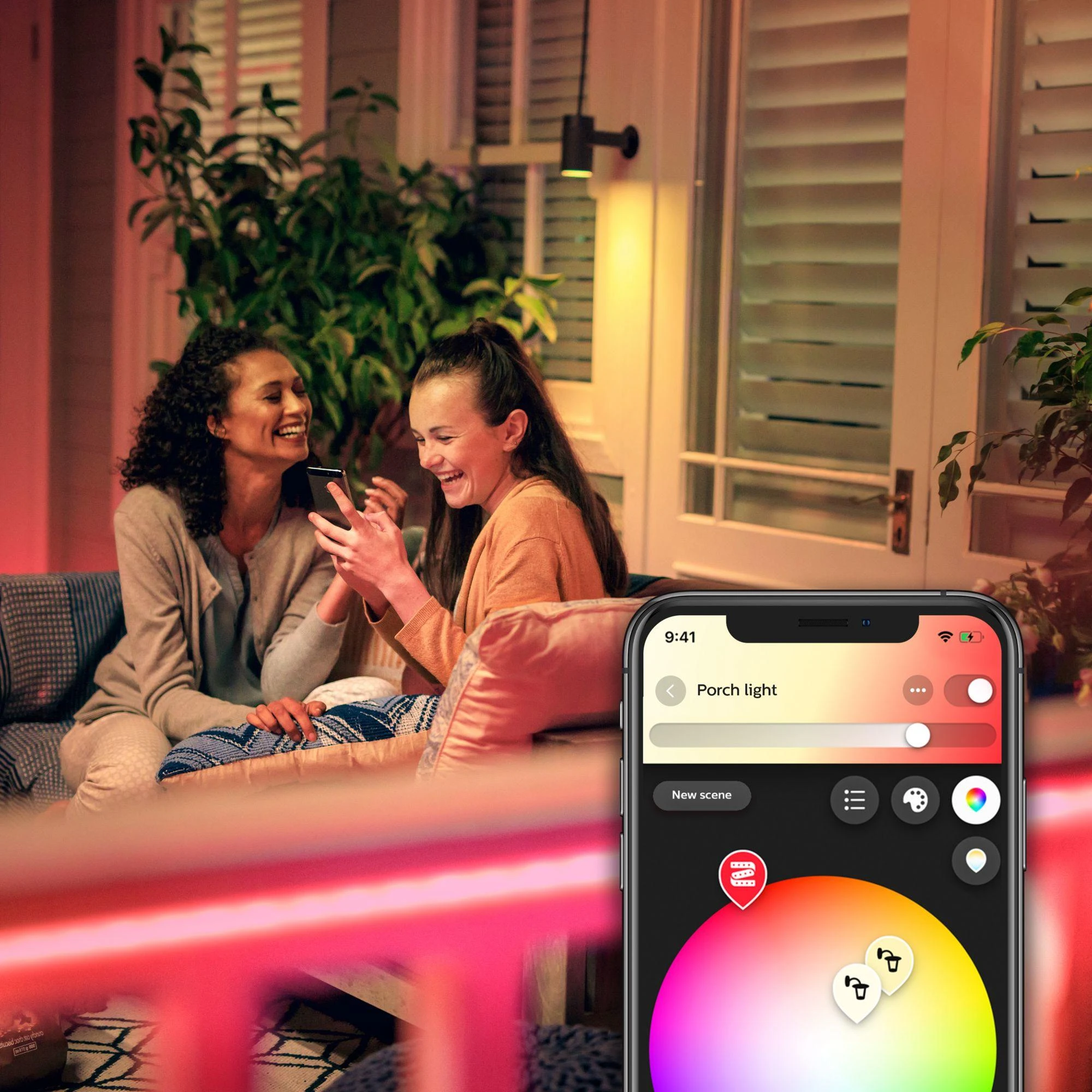 LED šviesa PHILIPS Smart Lightstrip19 W|Bluetooth|Balta|929002289002