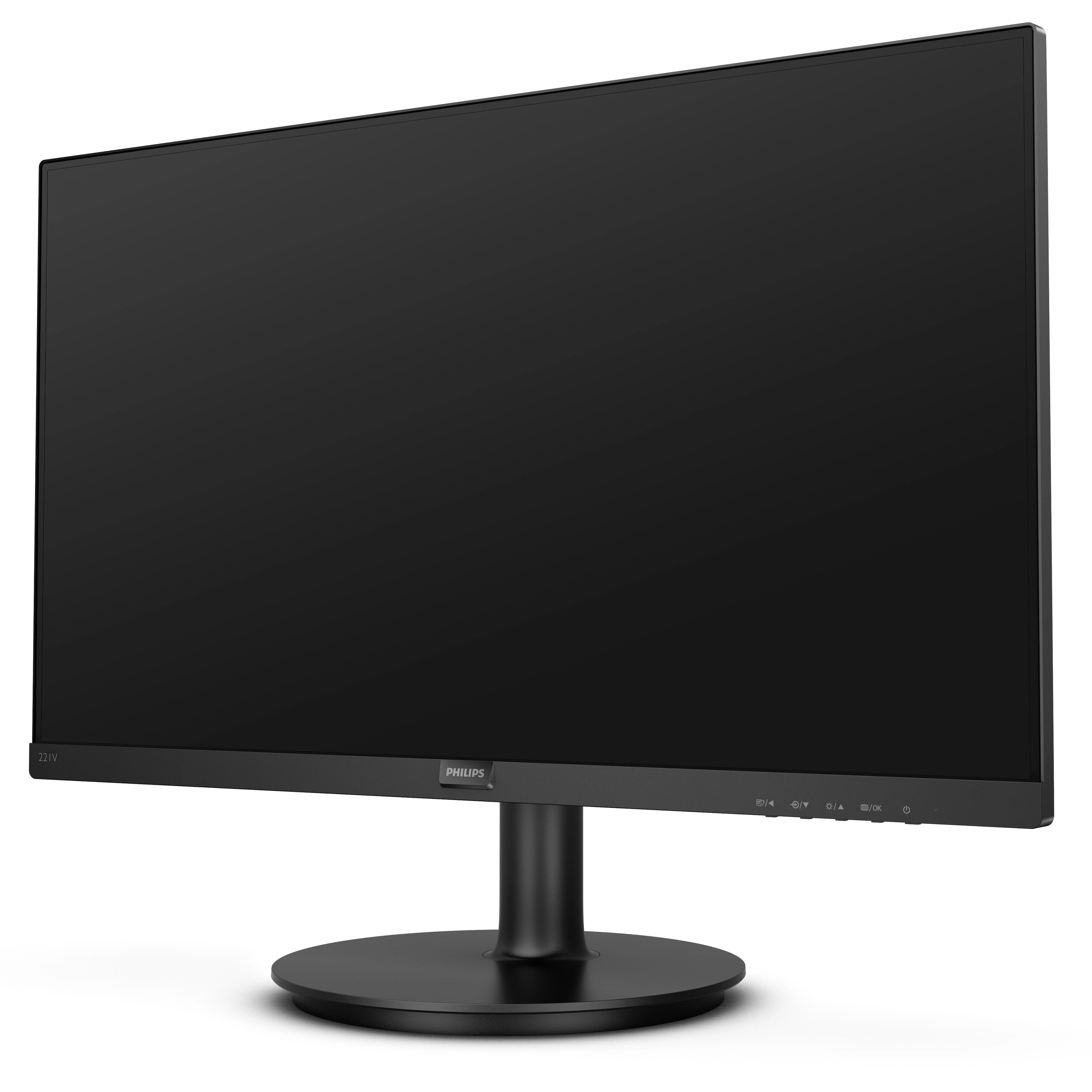 Monitorius Philips V Line 221V8/00 21,5" (54,6 cm), Juodos spalvos