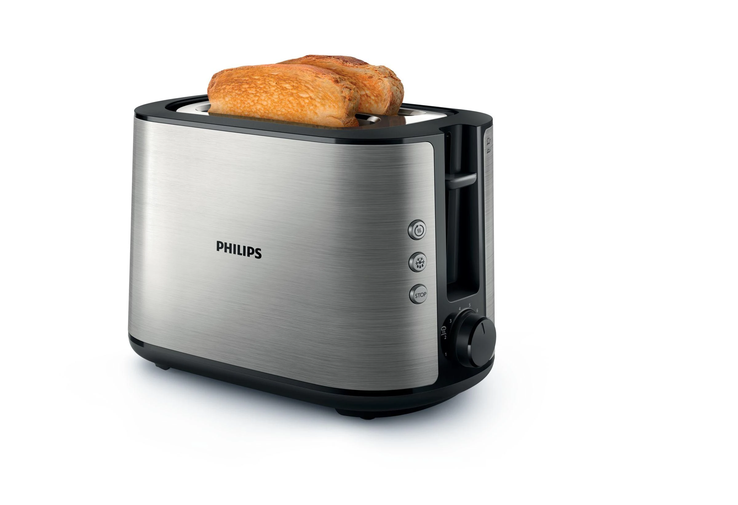 Skrudintuvas Philips Viva Collection HD2650/90, 950W, sidabrinis