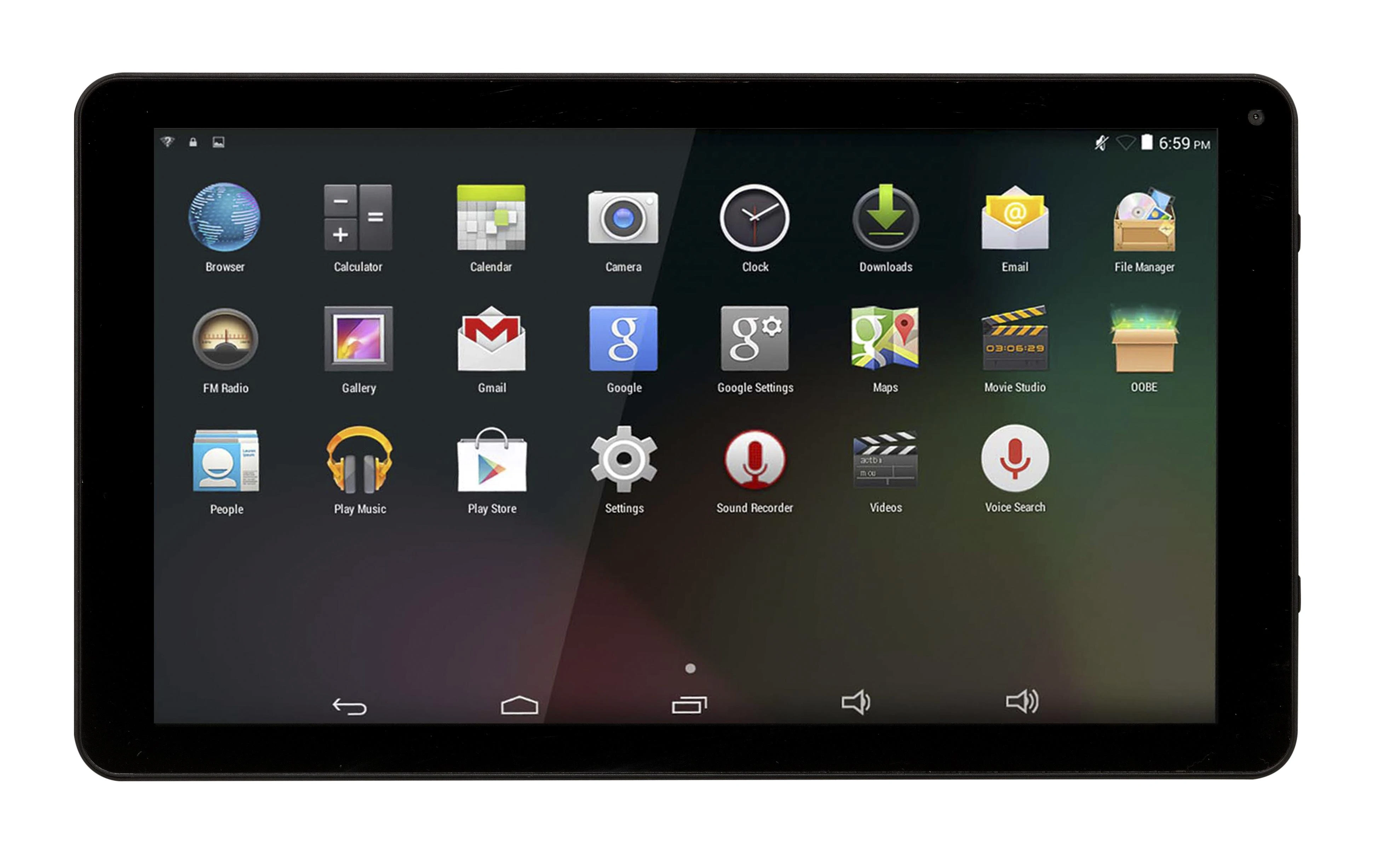 Planšetė Denver TIQ-10394 25,6 cm (10,1") 1 GB 32 GB Wi-Fi 4 (802.11n) Suderinamas su Android 8.1 Go leidimu