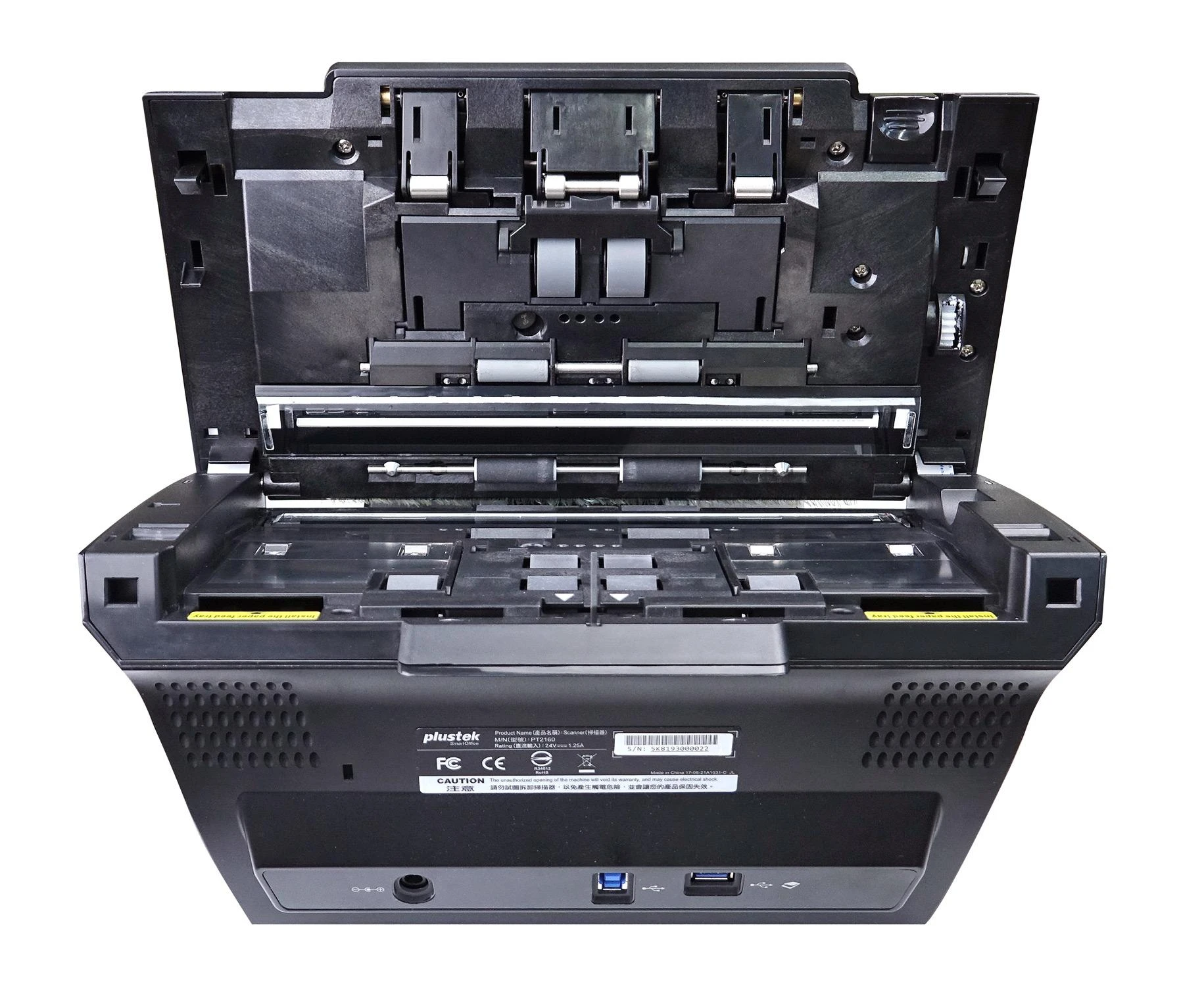 Plustek SmartOffice PT2160 600 x 600 DPI ADF skeneris Juoda A3