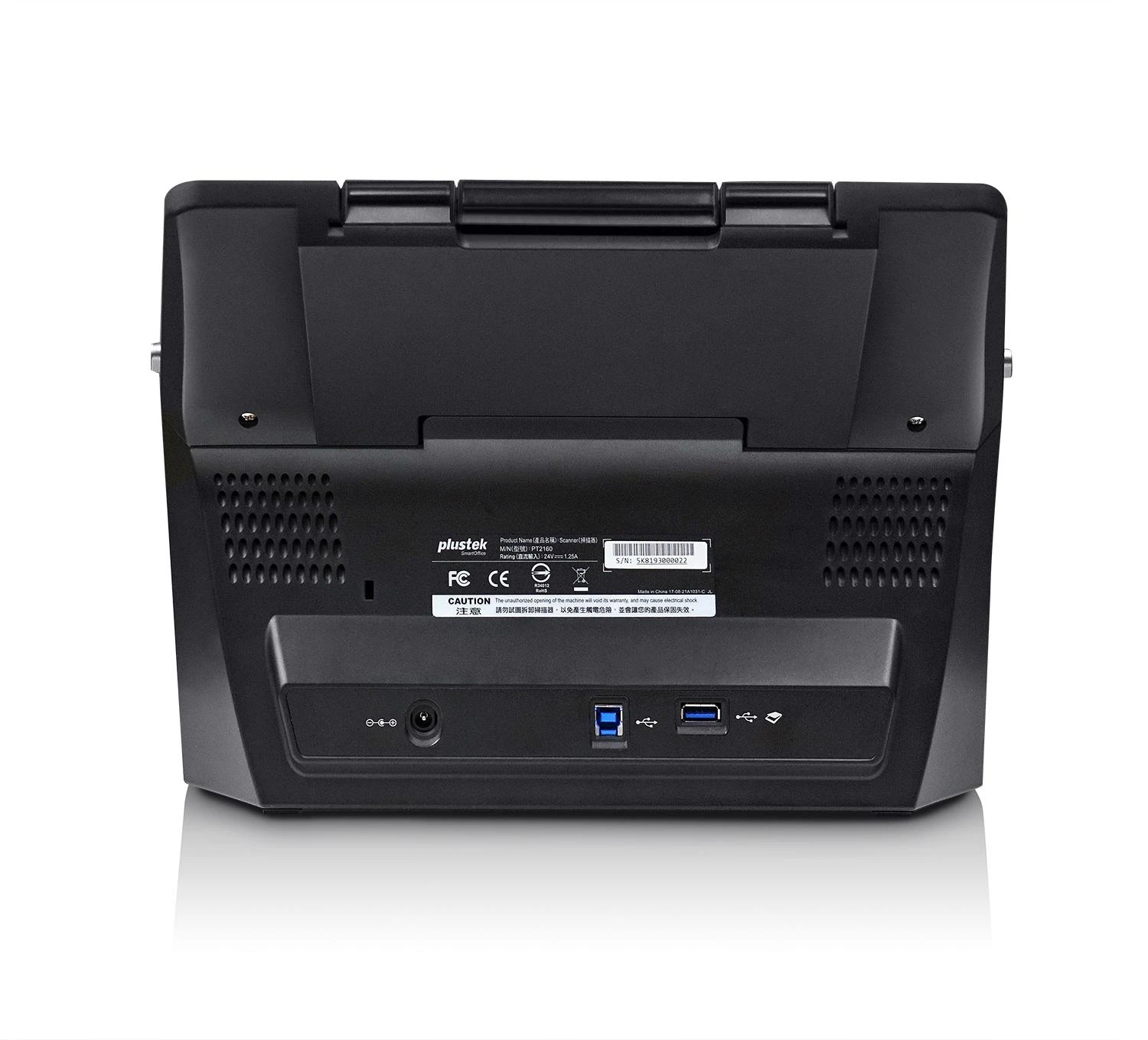 Plustek SmartOffice PT2160 600 x 600 DPI ADF skeneris Juoda A3