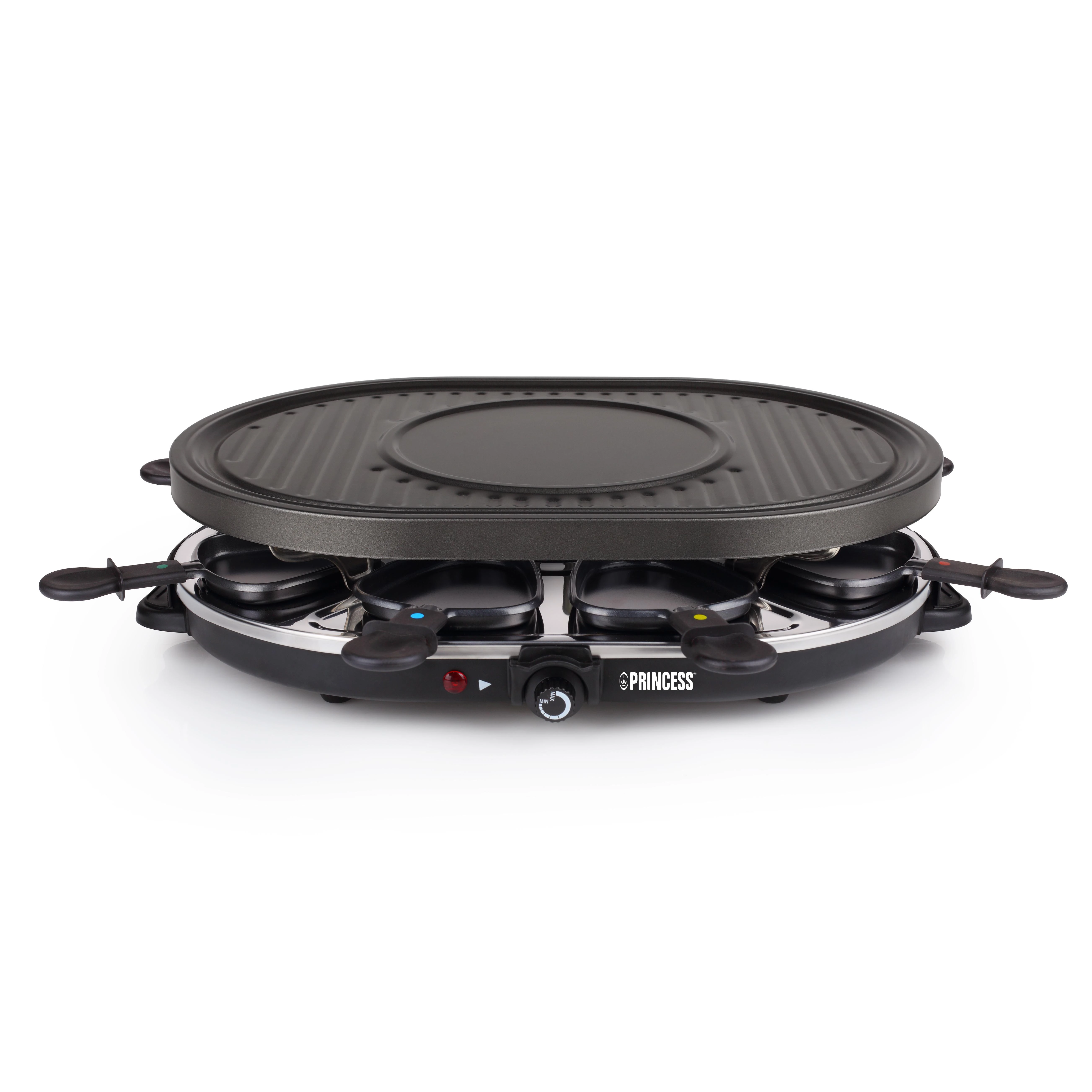 Princess 162700 8 žmogus (žmon.) Juoda, Nerūdijančiojo plieno 1200 W