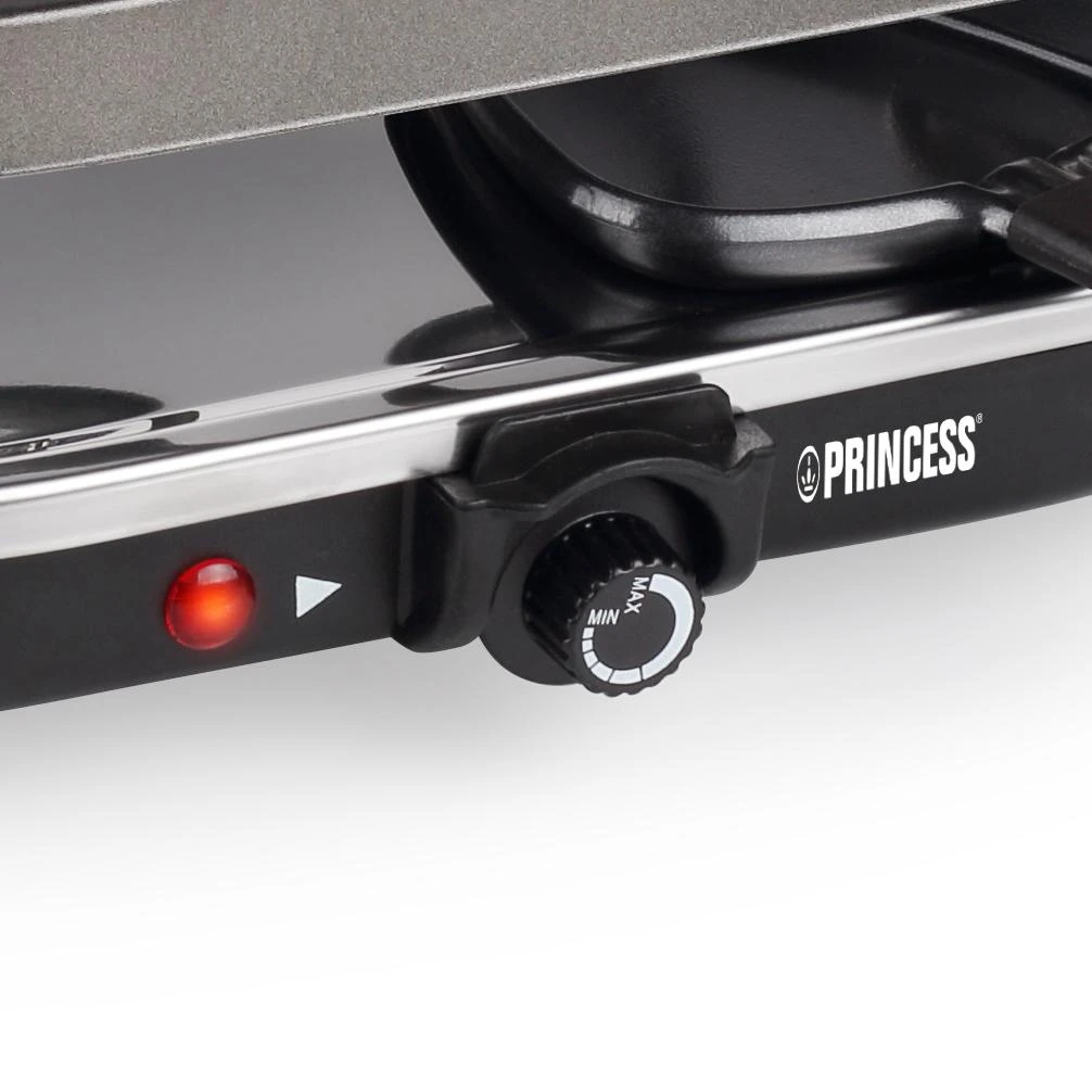 Princess 162700 8 žmogus (žmon.) Juoda, Nerūdijančiojo plieno 1200 W