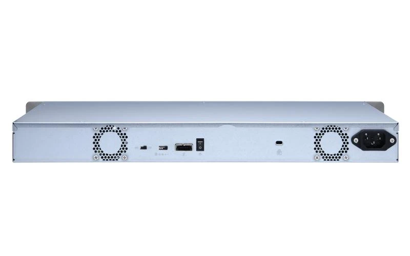 Serveris QNAP TL-R400S saugojimo diskų korpusas 2.5/3.5" HDD / SSD aptvaras Juoda, Pilka