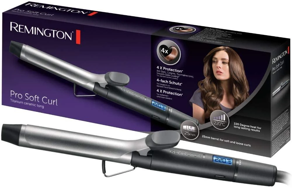 Plaukų garbanojimo žnyplės Remington CI6525
