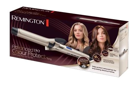 Remington CI 8605 plaukų formavimo šukos Garbanojimo lazdelė Šiltas Šampanas 3 m