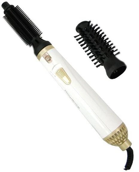 Rowenta CF 3910 plaukų formavimo šukos Karšto oro šepetys Auksas, Balta 1,8 m 300 W
