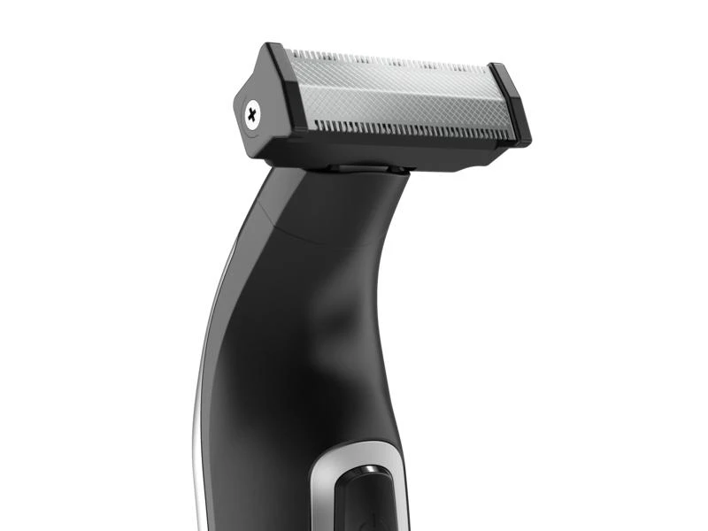 Rowenta Forever Sharp TN6000 barzdos kirpimo mašinėlė „Wet & Dry“ Juoda, Sidabras