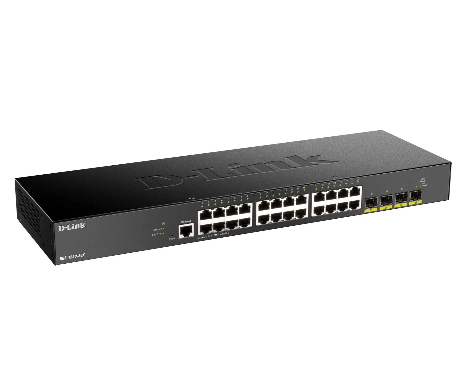Šakotuvas D-LINK 28 prievadų Smart Managed Gigabit Switch 4x 10G