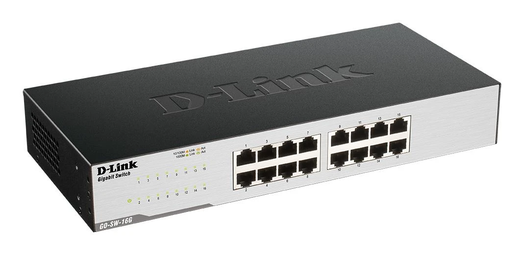 Šakotuvas D-Link GO-SW-16G/E
