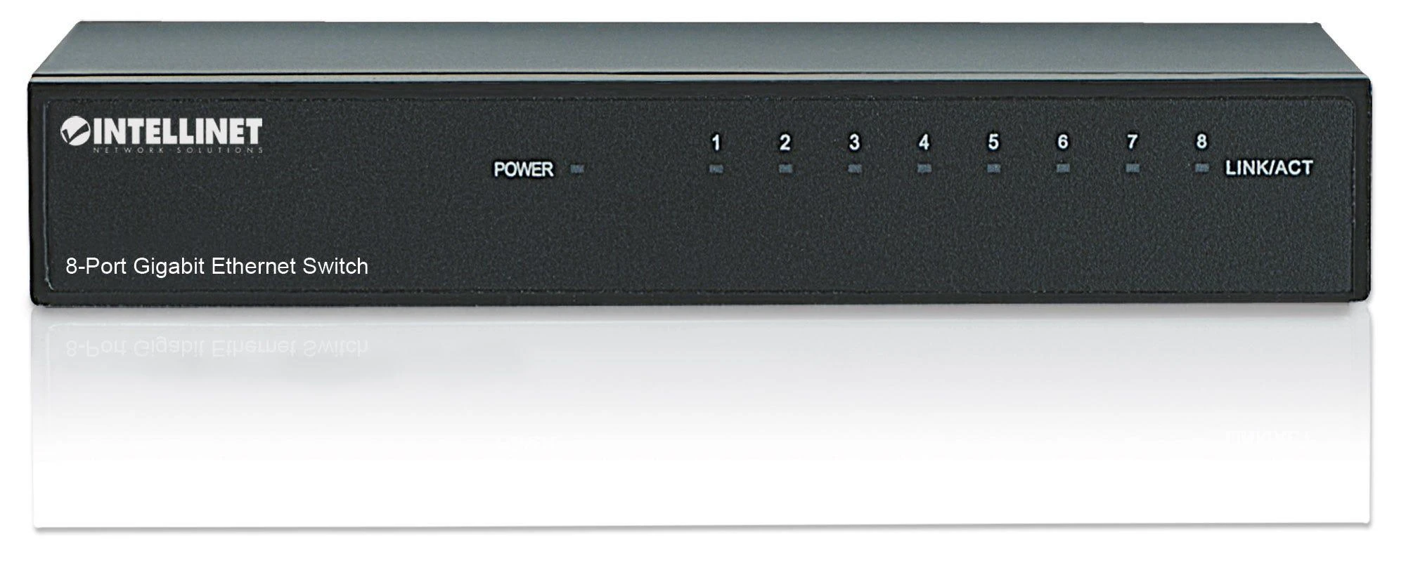 Šakotuvas Intellinet 530347 tinklo komutatorius Gigabit Ethernet (10/100/1000) Juoda